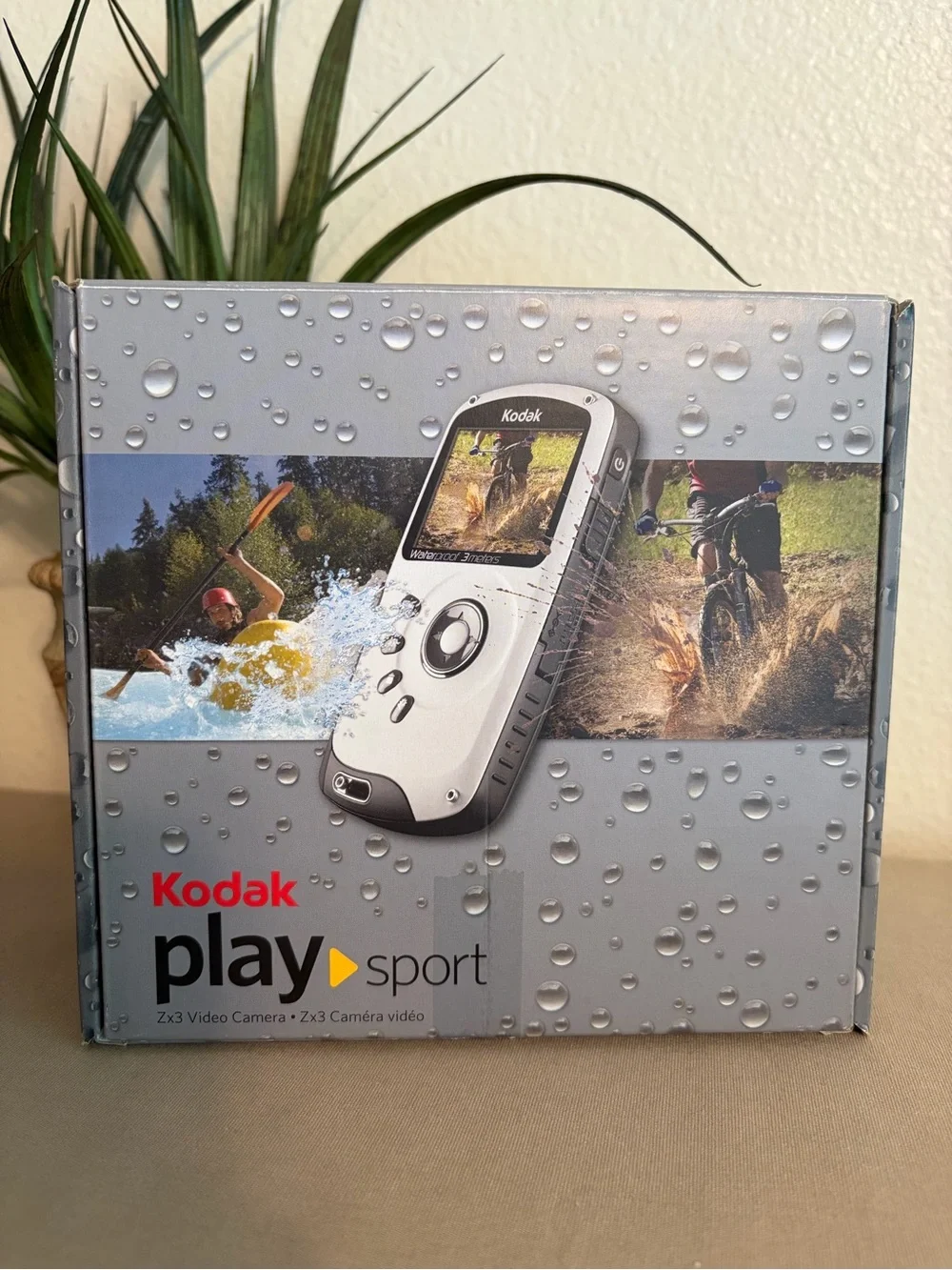 Kodak PlaySport (Zx3) HD 1080p Waterproof Pocket Video Camera (Purple) w/ Remote